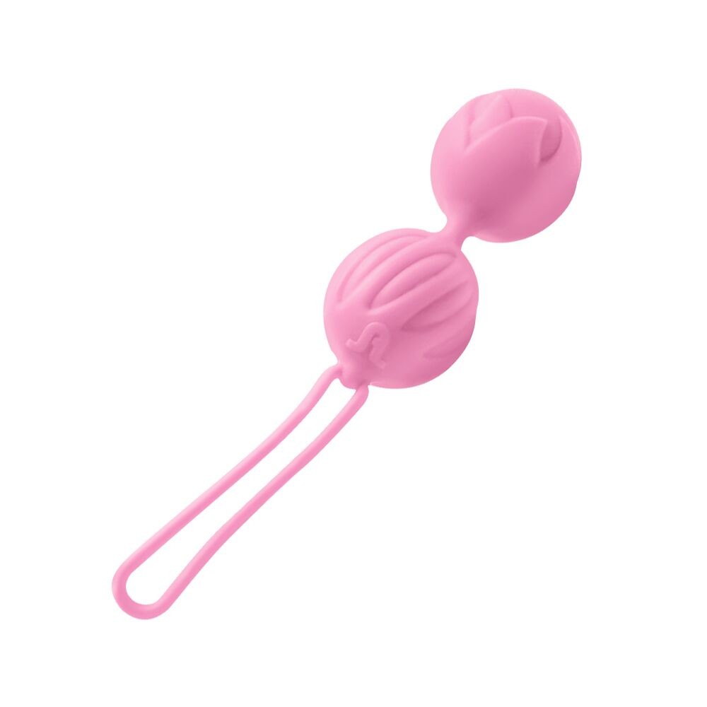 Вагінальні кульки Adrien Lastic Geisha Lastic Balls Mini Pink (S), діаметр 3,4 см, маса 85 г - зображення 1