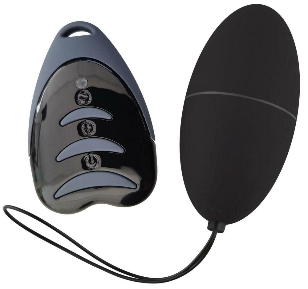 Віброяйце Alive Magic Egg 3.0 Black із пультом ДУ - зображення 1