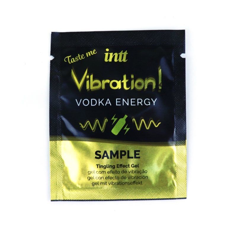 Пробник рідкого вібратора Intt Vibration Vodka (2 мл) дуже потужний - зображення 1