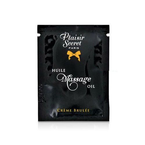 Пробник масажної олії Plaisirs Secrets Creme Brulee (3 мл) - зображення 1