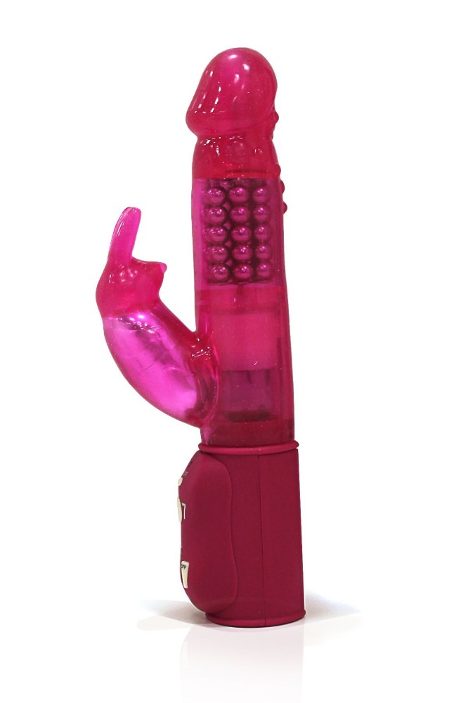 Вібратор-кролик Dorcel Orgasmic Rabbit Pink з перлинним масажем - зображення 1