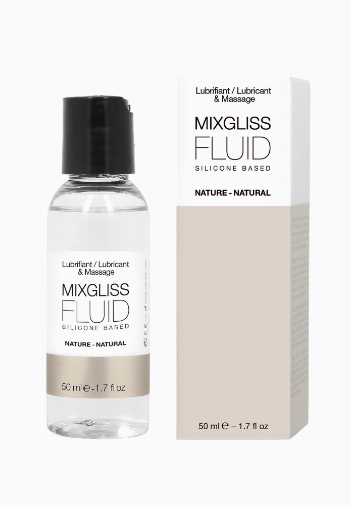 Лубрикант на силіконовій основі MixGliss FLUID NATURE (50 мл) без запаху - зображення 1
