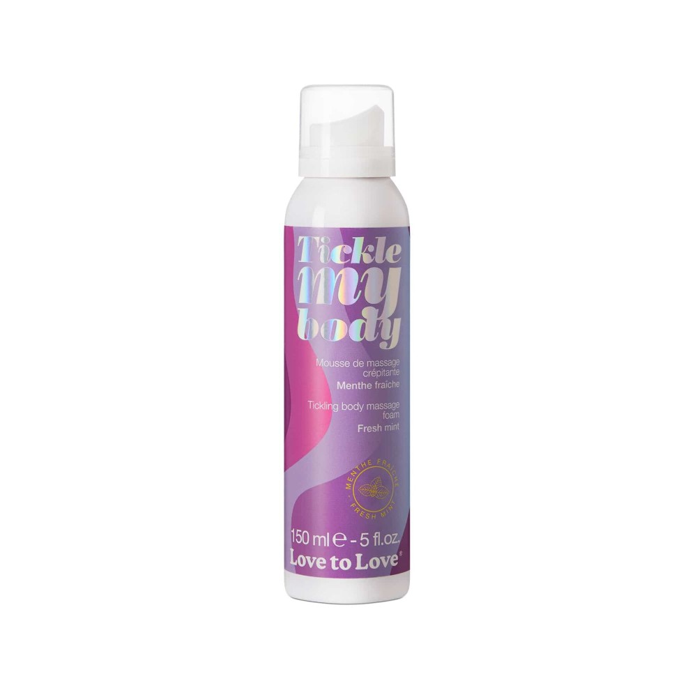 Масажна піна Love To Love TICKLE MY BODY Fresh Mint (150 мл) зволожувальна - зображення 1