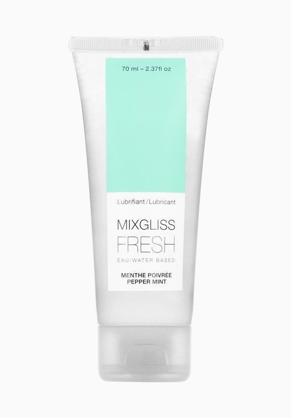Лубрикант на водній основі MixGliss FRESH Pepper mint (70 мл) перцева м’ята - зображення 1