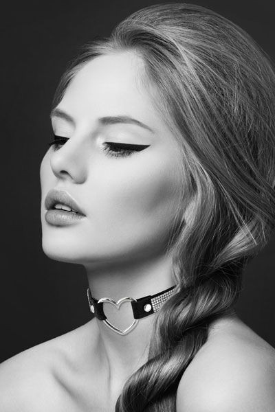 Чокер зі стразами Bijoux Pour Toi - HEART DIAMOND - зображення 1