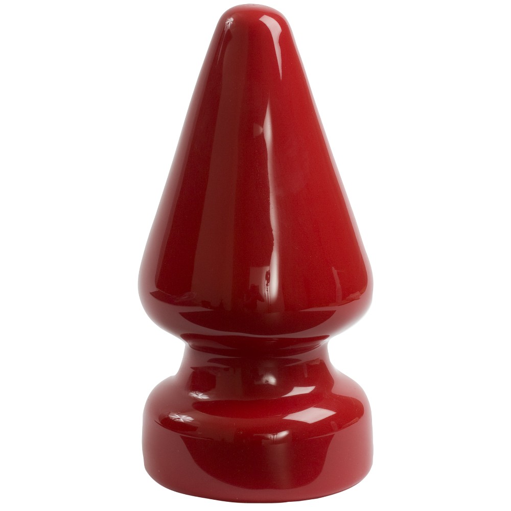 Анальна пробка Doc Johnson Red Boy - XL Butt Plug The Challenge, діаметр 12 см - зображення 1