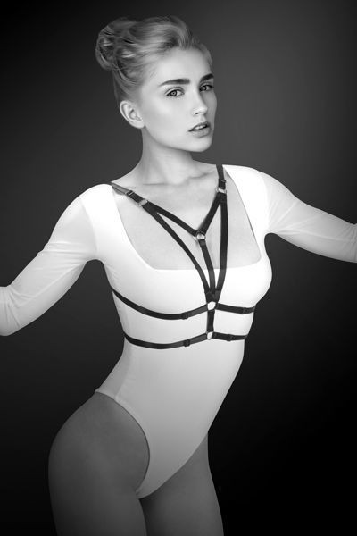 Портупея на груди Bijoux Pour Toi - LAURA, еластичний поліестер - зображення 1