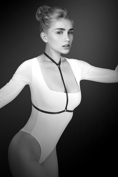 Портупея на груди Bijoux Pour Toi - PAMELA, еластичний поліестер - зображення 1