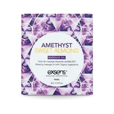 Пробник масажної олії EXSENS Amethyst Sweet Almond 3мл - зображення 1