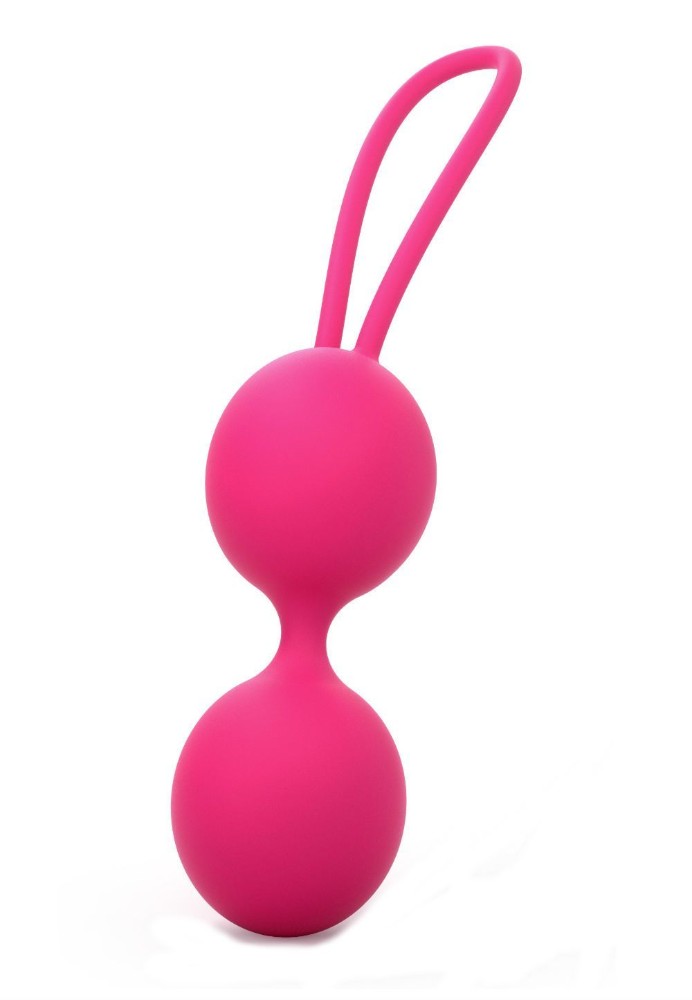 Вагінальні кульки Dorcel Dual Balls Magenta, діаметр 3,6см, вага 55гр - зображення 1