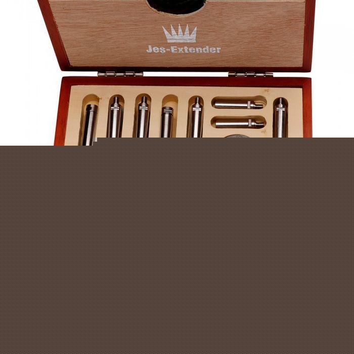 Екстендер для збільшення члена Jes-Extender Original, ремінцевий, дерев'яний футляр для зберігання - зображення 1