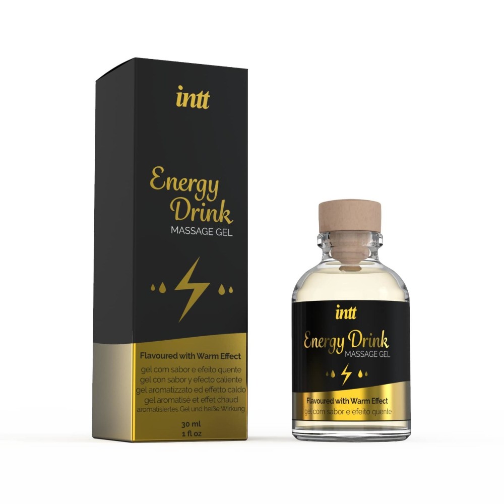 Масажний гель для інтимних зон Intt Energy Drink (30 мл) розігрівальний - зображення 1