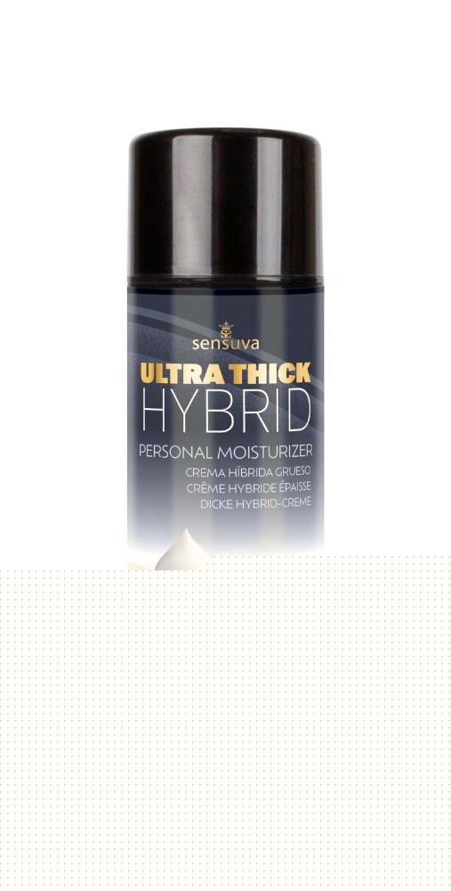 Густий крем-змазка на гібридній основі Sensuva UltraThick Hybrid Formula (100 мл) рН збалансована - зображення 1