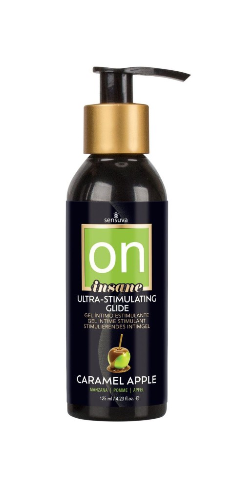 Збуджувальна змазка на гібридній основі Sensuva Ultra-Stimulating On Insane Caramel Apple (125 мл) - зображення 1