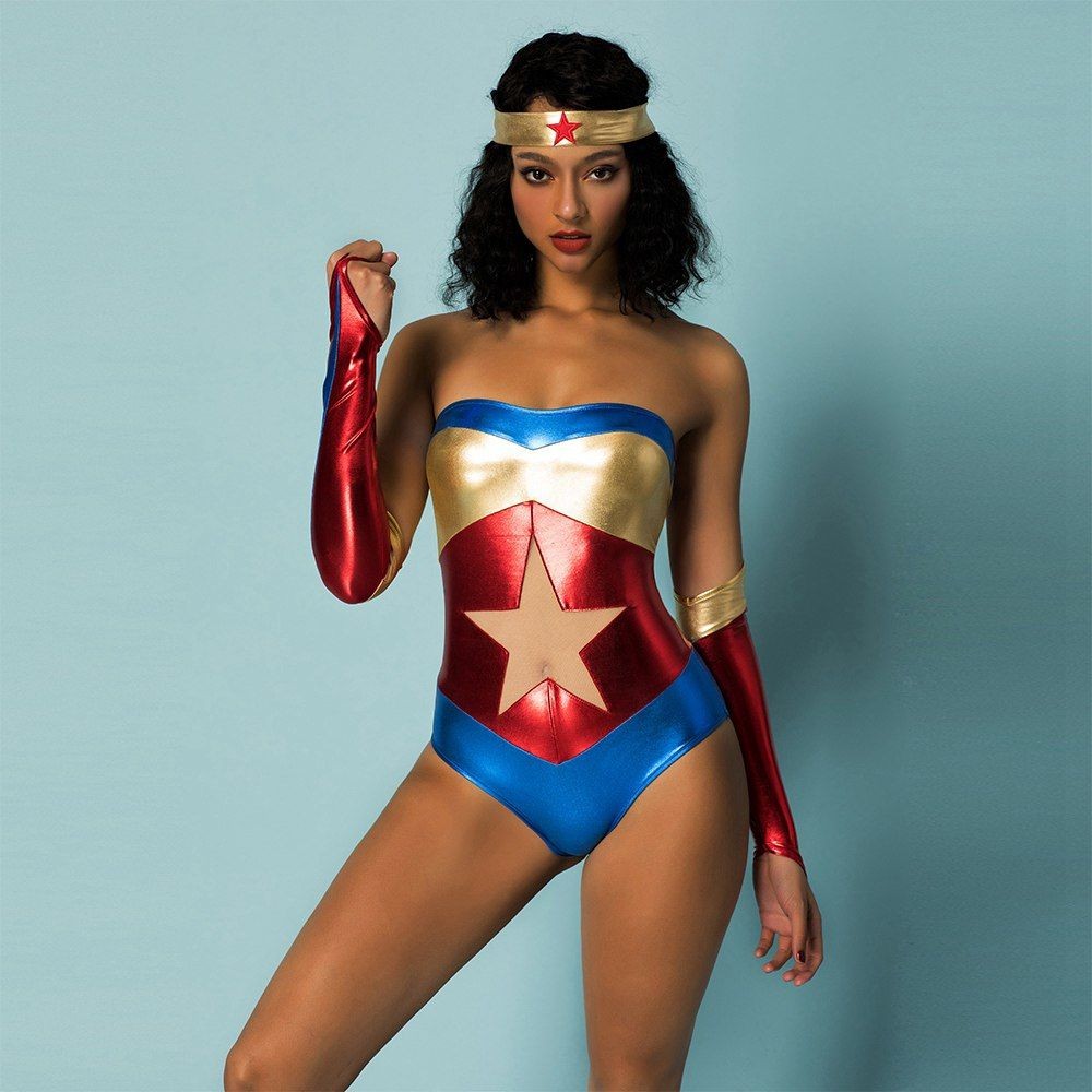 Еротичний рольовий костюм "Wonder Woman" One Size - зображення 1