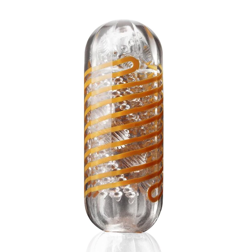 Мастурбатор Tenga Spinner 05 Beads з пружною стимулювальною спіраллю всередині - зображення 1