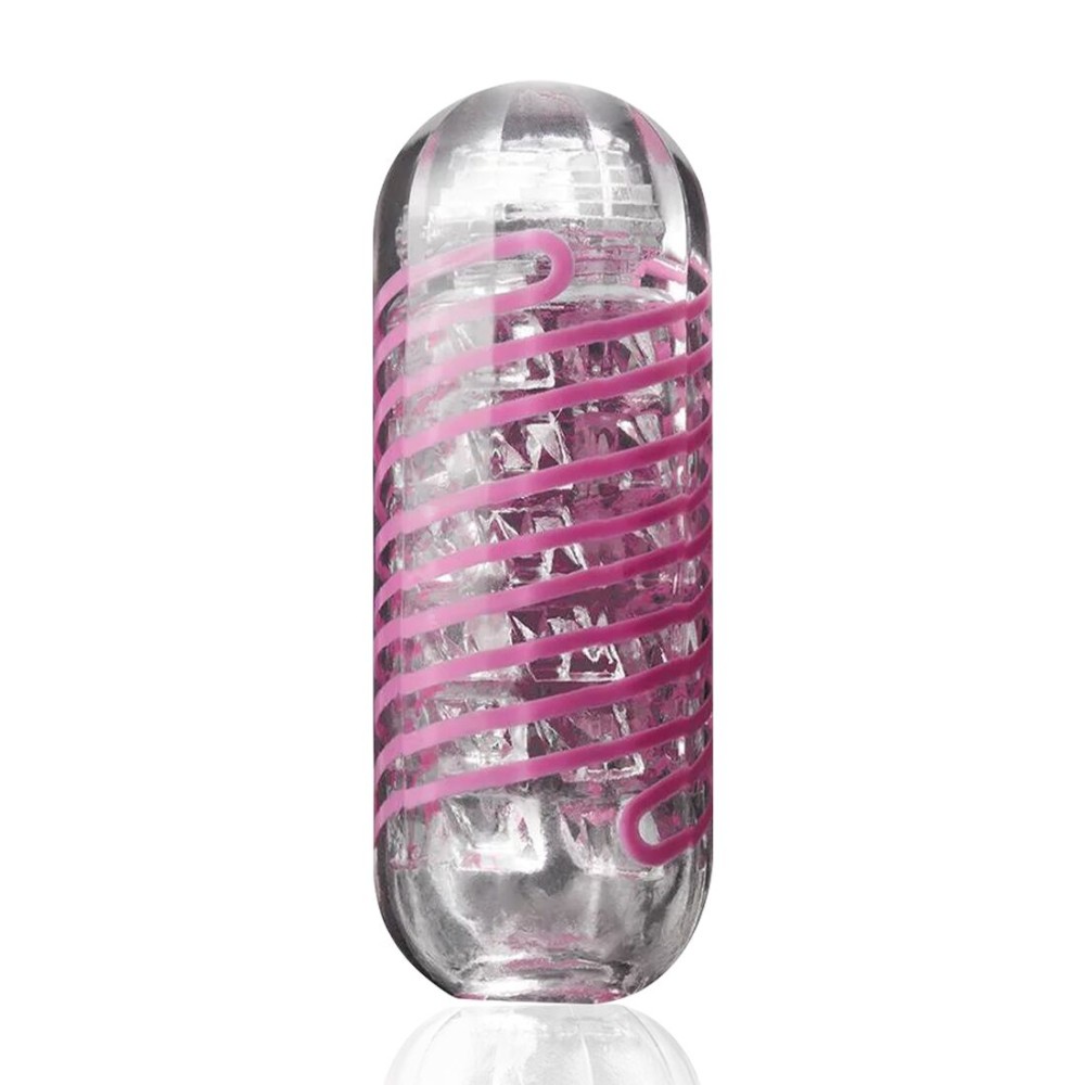 Мастурбатор Tenga Spinner 06 Brick з пружною стимулювальною спіраллю всередині - зображення 1