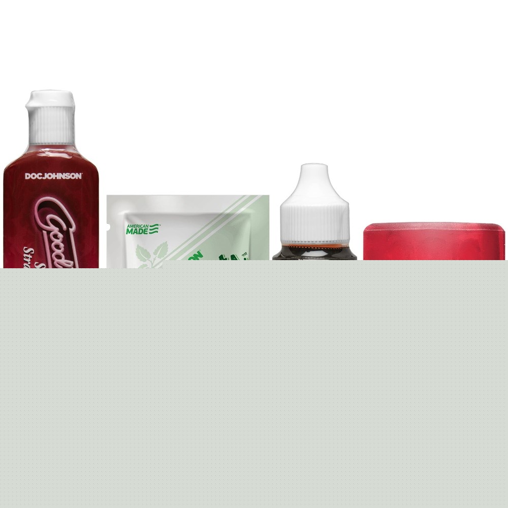 Набір для мінету Doc Johnson GoodHead Fundamentals Kit, картонна коробка - зображення 1
