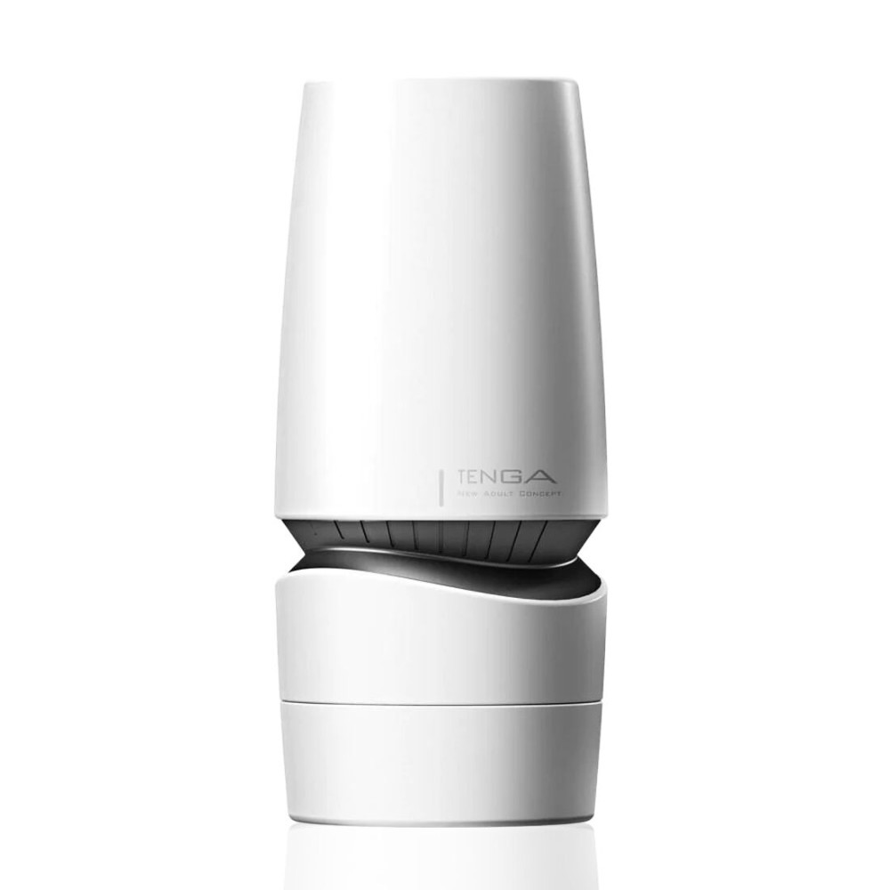 Мастурбатор Tenga - Aero Masturbator Silver, інноваційна технологія всмоктування - зображення 1