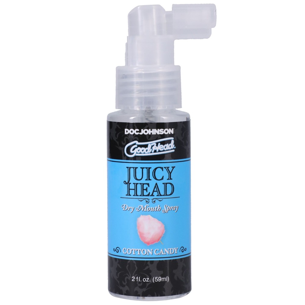 Зволожувальний спрей оральний Doc Johnson GoodHead – Juicy Head Dry Mouth Spray – Cotton Candy 59мл - зображення 1