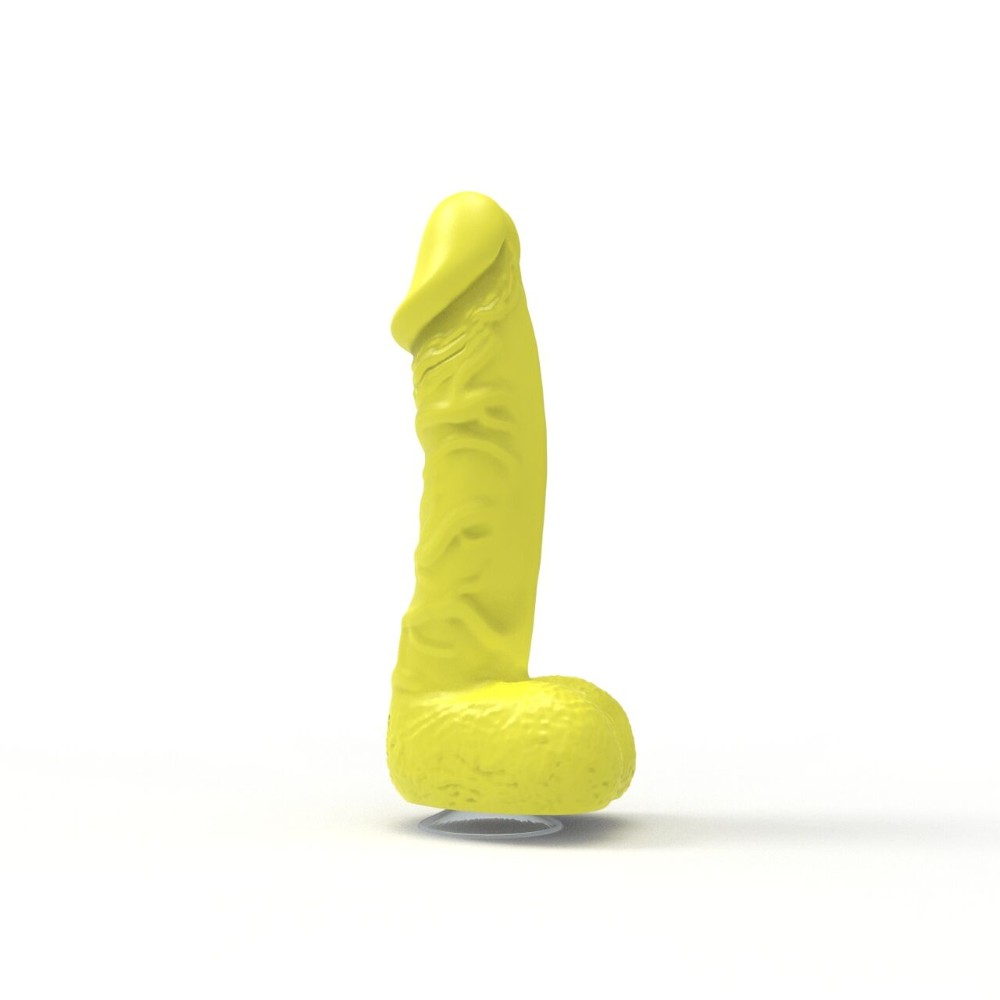 Мило у формі пеніса Pure Bliss BIG Yellow, крафтове мило-член, натуральне - зображення 1