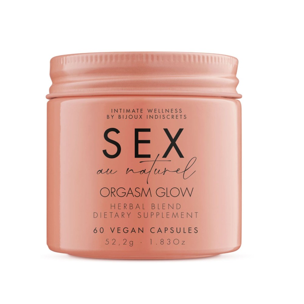 Натуральна харчова добавка для підвищення лібідо Bijoux Indiscrets Sex au Naturel — Orgasm Glow - зображення 1