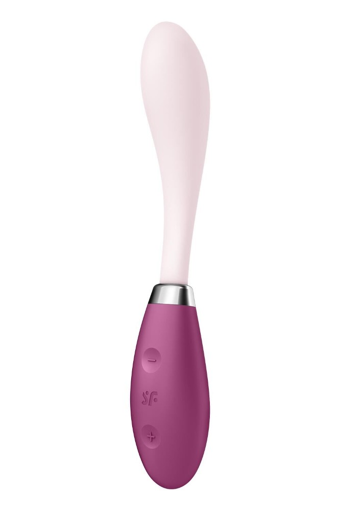Вібратор Satisfyer G-Spot Flex 3 Red, гнучкий стовбур із фіксацією положення - зображення 1