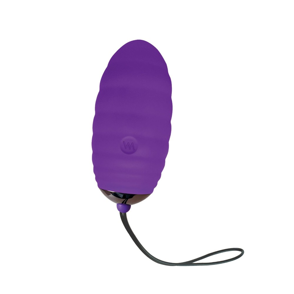 Віброяйце Adrien Lastic Ocean Breeze 2.0 Purple, пульт ДК, дуже потужний мотор, 10 віброрежимів - зображення 1