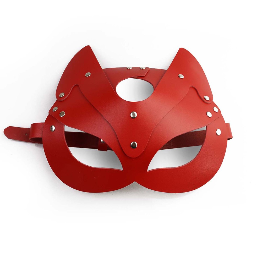 Маска Кішечки Art of Sex - Cat Mask, Червоний - зображення 1