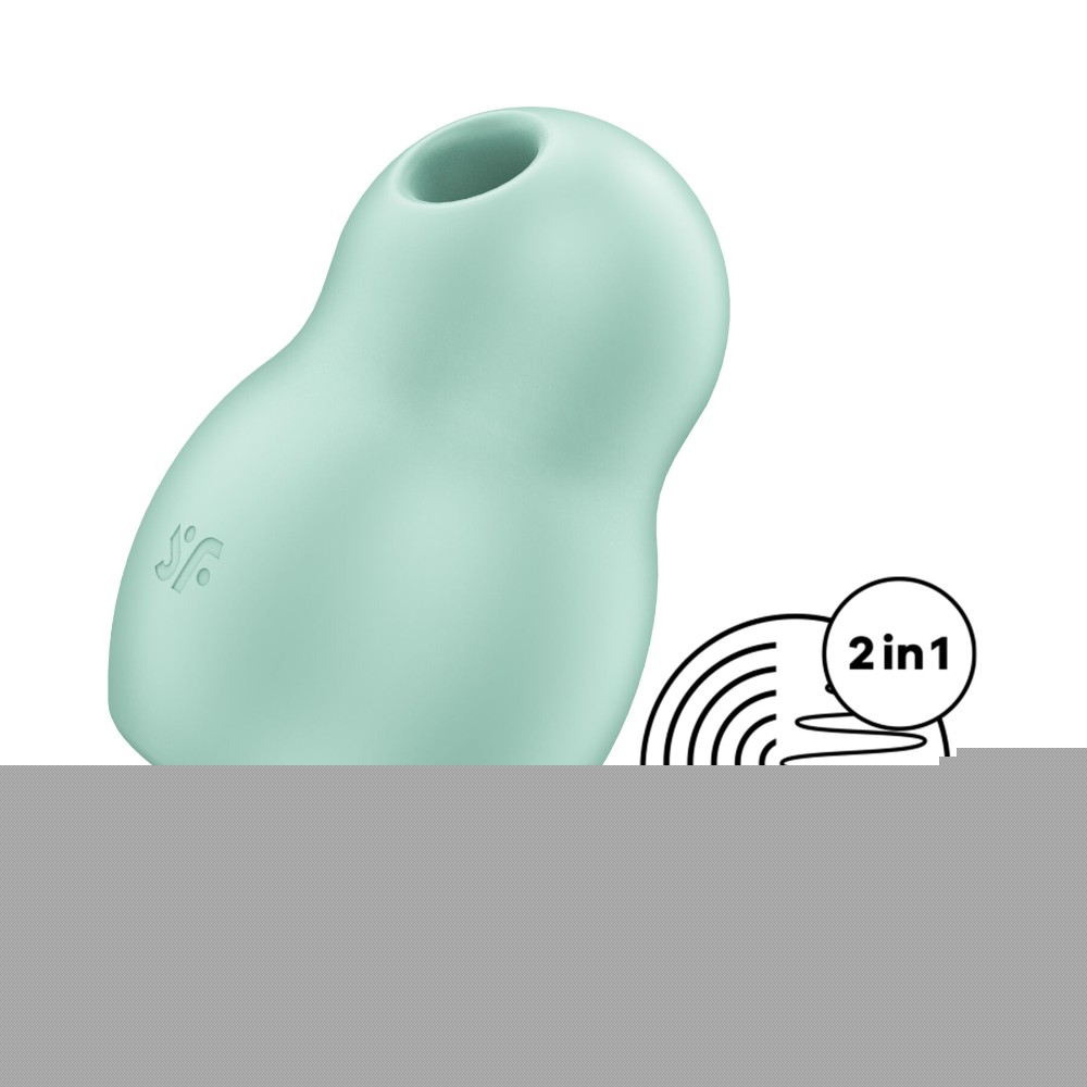 Вакуумний стимулятор з вібрацією Satisfyer Pro To Go 1 Mint - зображення 1