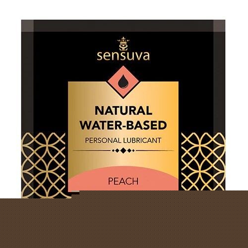 Пробник Sensuva — Natural Water-Based Peach (6 мл) - зображення 1