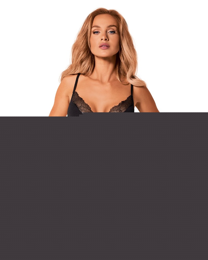 Топ та трусики Obsessive Bella Rou top & panties XS/S, топ, трусики - зображення 1