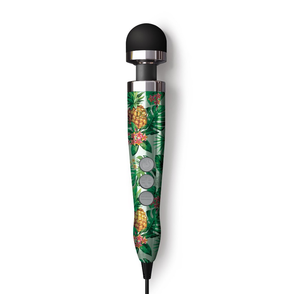 Вібромасажер DOXY Die Cast 3 PINEAPPLE, дуже потужний, живлення 220В, металевий корпус - зображення 1