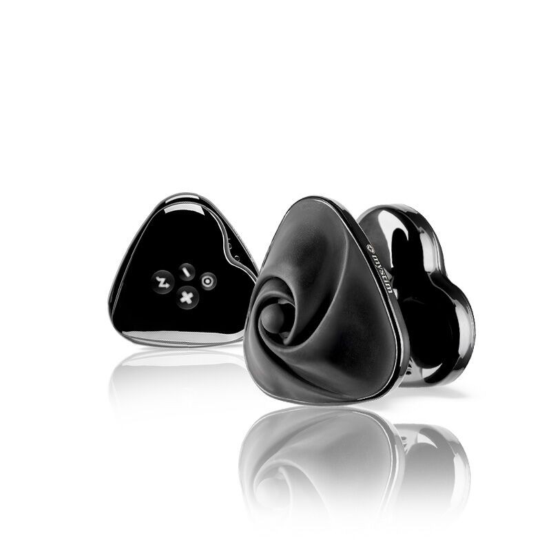 Вібратор для клітора з електростимуляцією Mystim Heart's Desire Black Edition - зображення 1