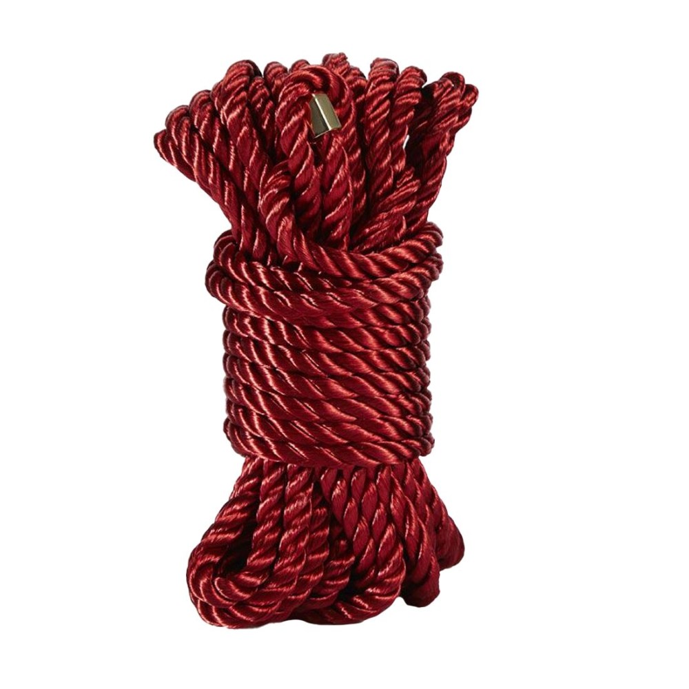 Розкішна мотузка для Шибарі Zalo Bondage Rope Red - зображення 1