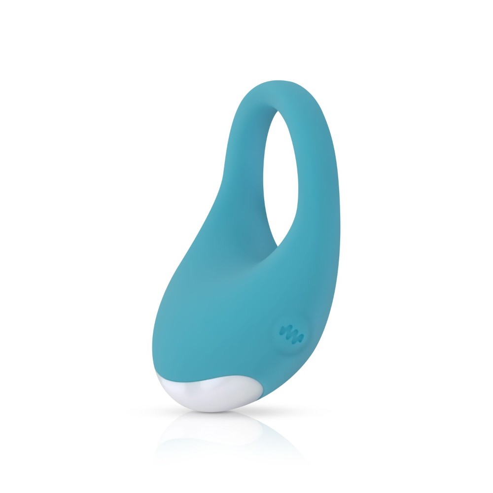 Ерекційне кільце з вібрацією Cala Azul – Jose Vibrating Cockring, 10 режимів - зображення 1