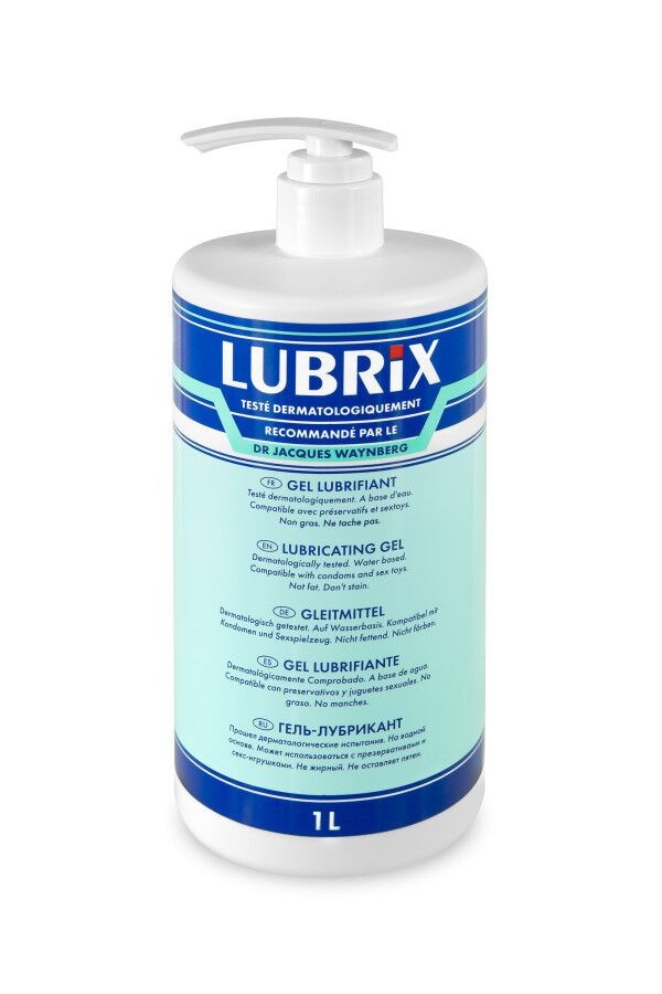 Лубрикант на водній основі Lubrix (1 л) без парабенів - зображення 1