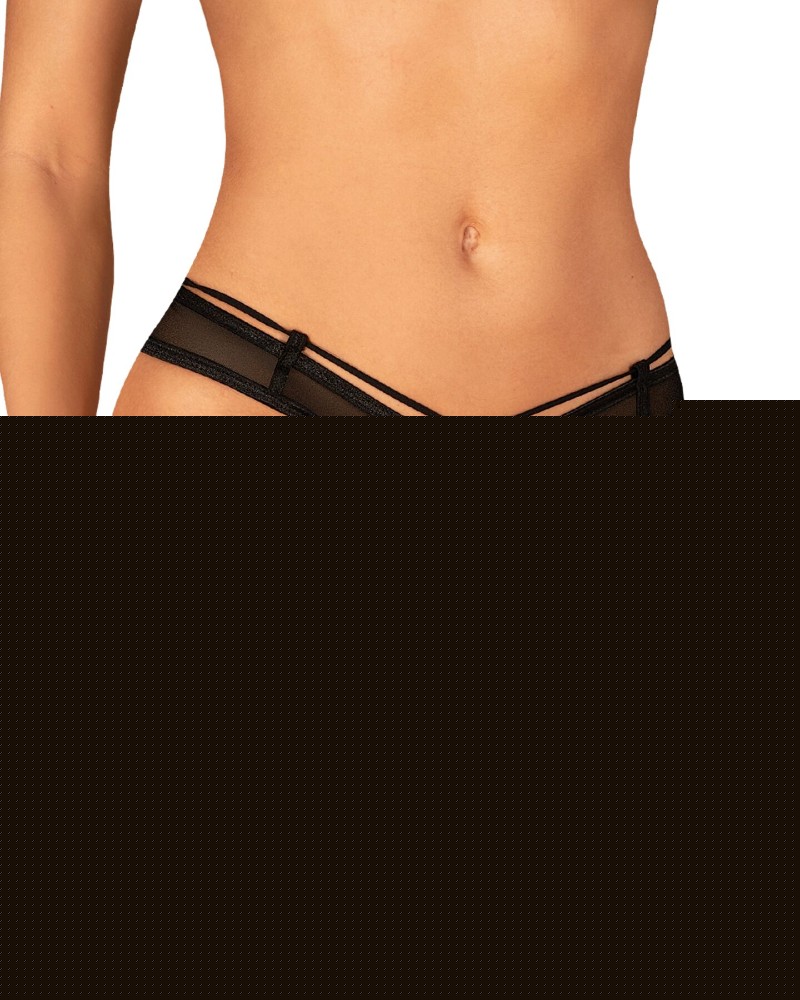 Трусики Obsessive Roxelia crotchless thong XL/2XL - зображення 1