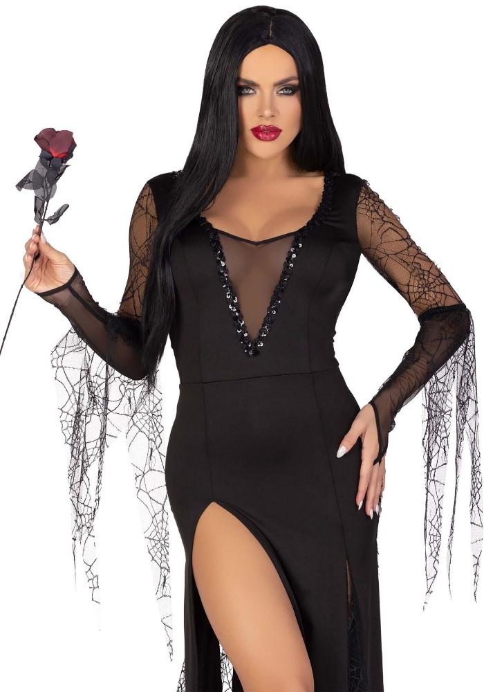 Костюм Мортіші Аддамс Leg Avenue Sexy Spooky Morticia L - зображення 1