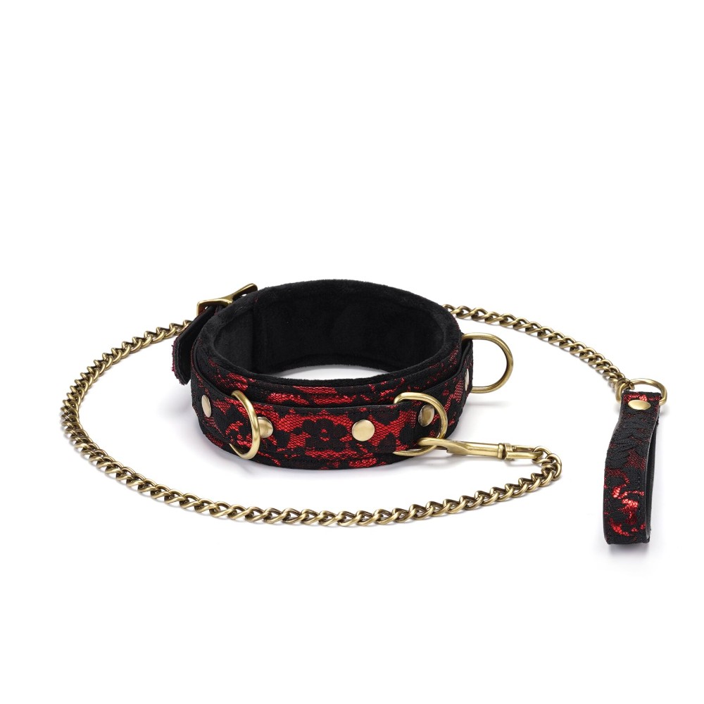 Нашийник з повідцем Liebe Seele Victorian Garden Collar with Leash - зображення 1