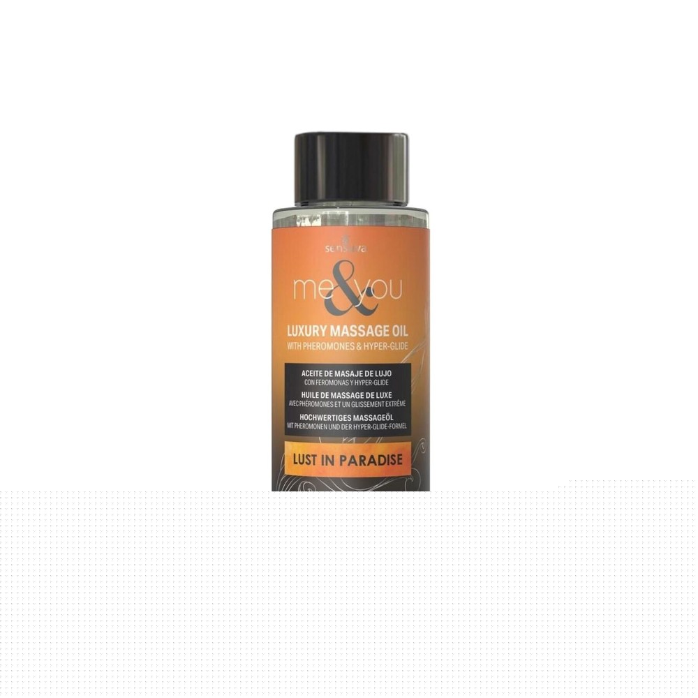 Масажна олія Sensuva Sensuva Me&You - Lust in Paradise (Lemon, Ginger, Orange, Vanilla & Sugar) 59 м - зображення 1