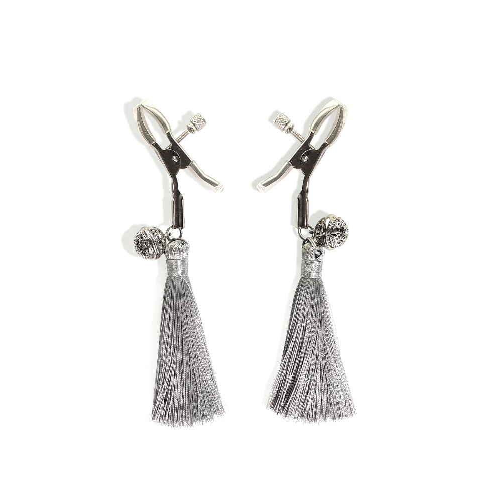 Затискач для сосків Atr of Sex - Nipple Clamps Barocco Tassels - зображення 1