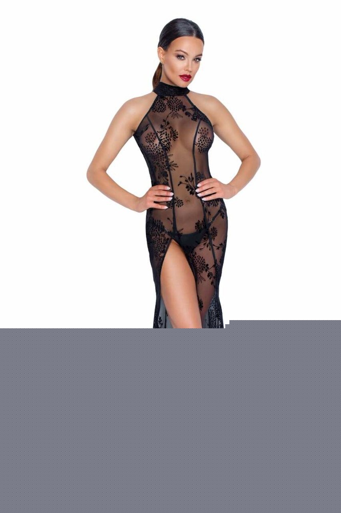 Довга сітчаста сукня Noir Handmade F239 Long tulle dress, M - зображення 1