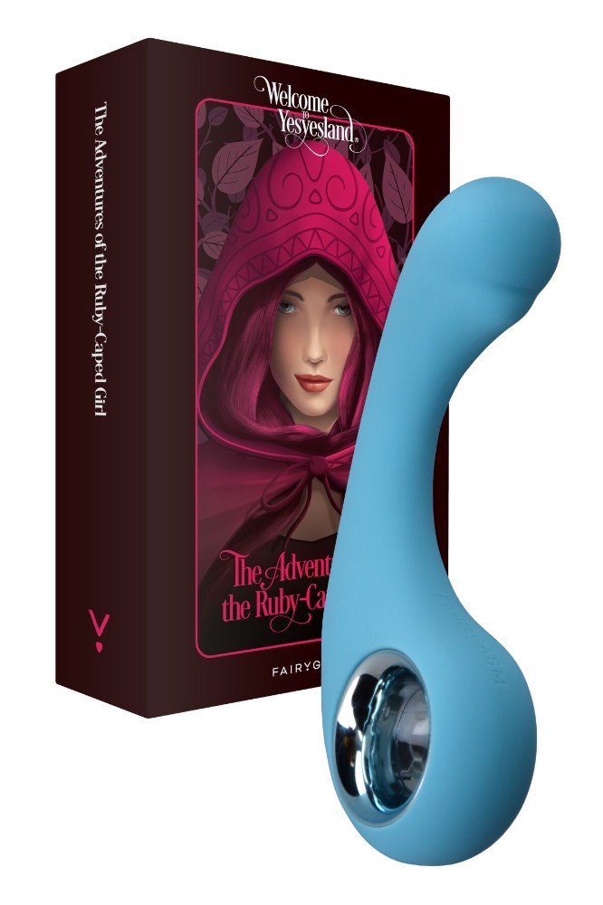 Вібратор для точки G FairyGasm BraveryAward blue - зображення 1