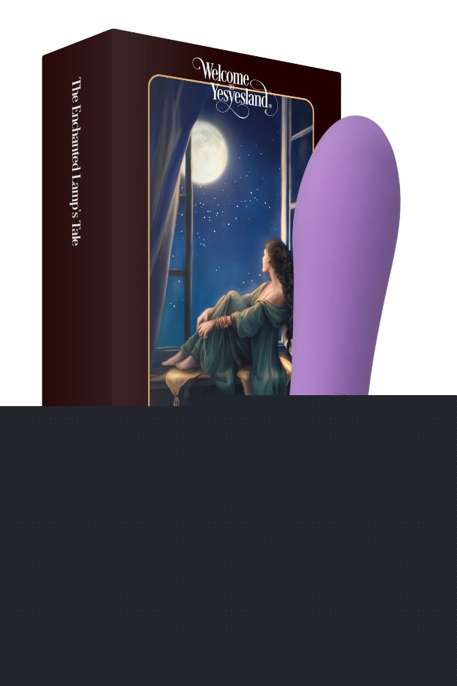 Вібратор з підігрівом FairyGasm WowGenie violet, підігрів до 42 °C - зображення 1