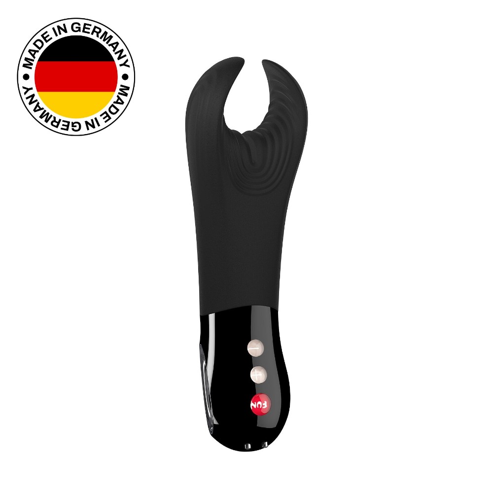 Вібратор для пеніса Fun Factory MANTA black, підходить для парних ігор - зображення 1