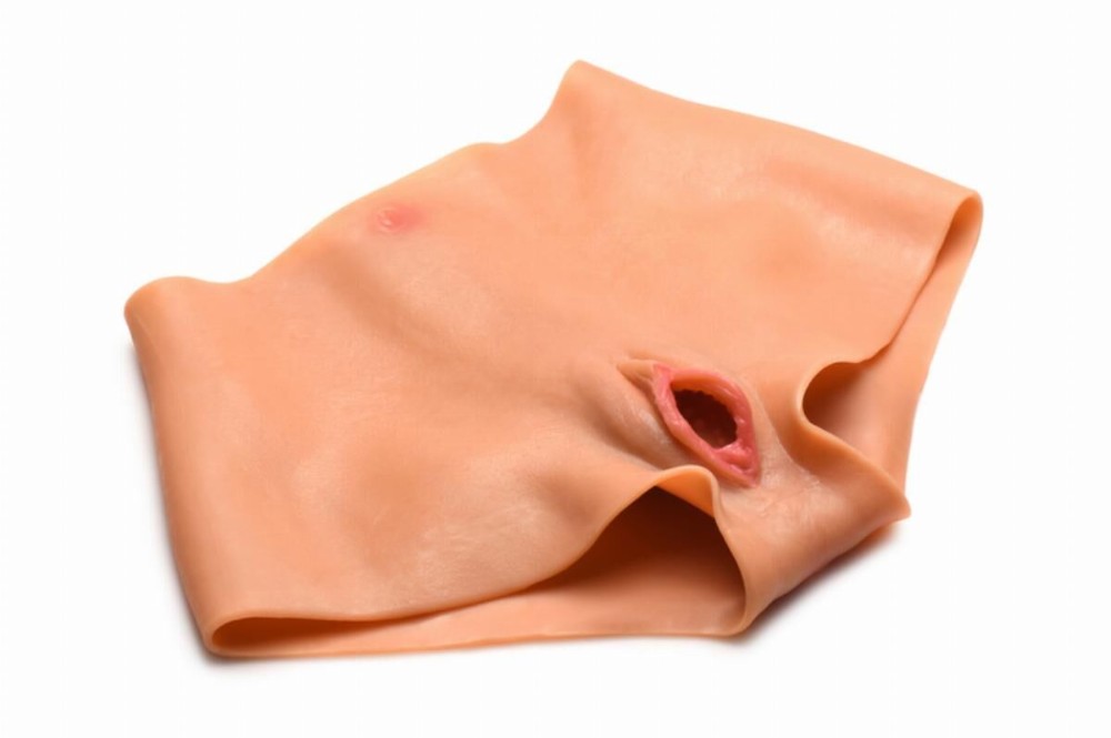 Накладна вагіна Master Series Silicone Vagina + Butt Panties - Medium - зображення 1