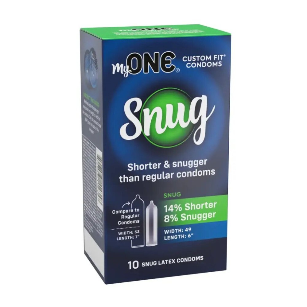 Презервативи MyONE Snug 10 шт, картонна коробка - зображення 1