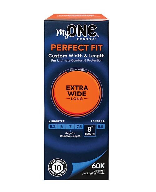 Презервативи MyONE Extra Wide & Long 10 шт, картонна коробка - зображення 1