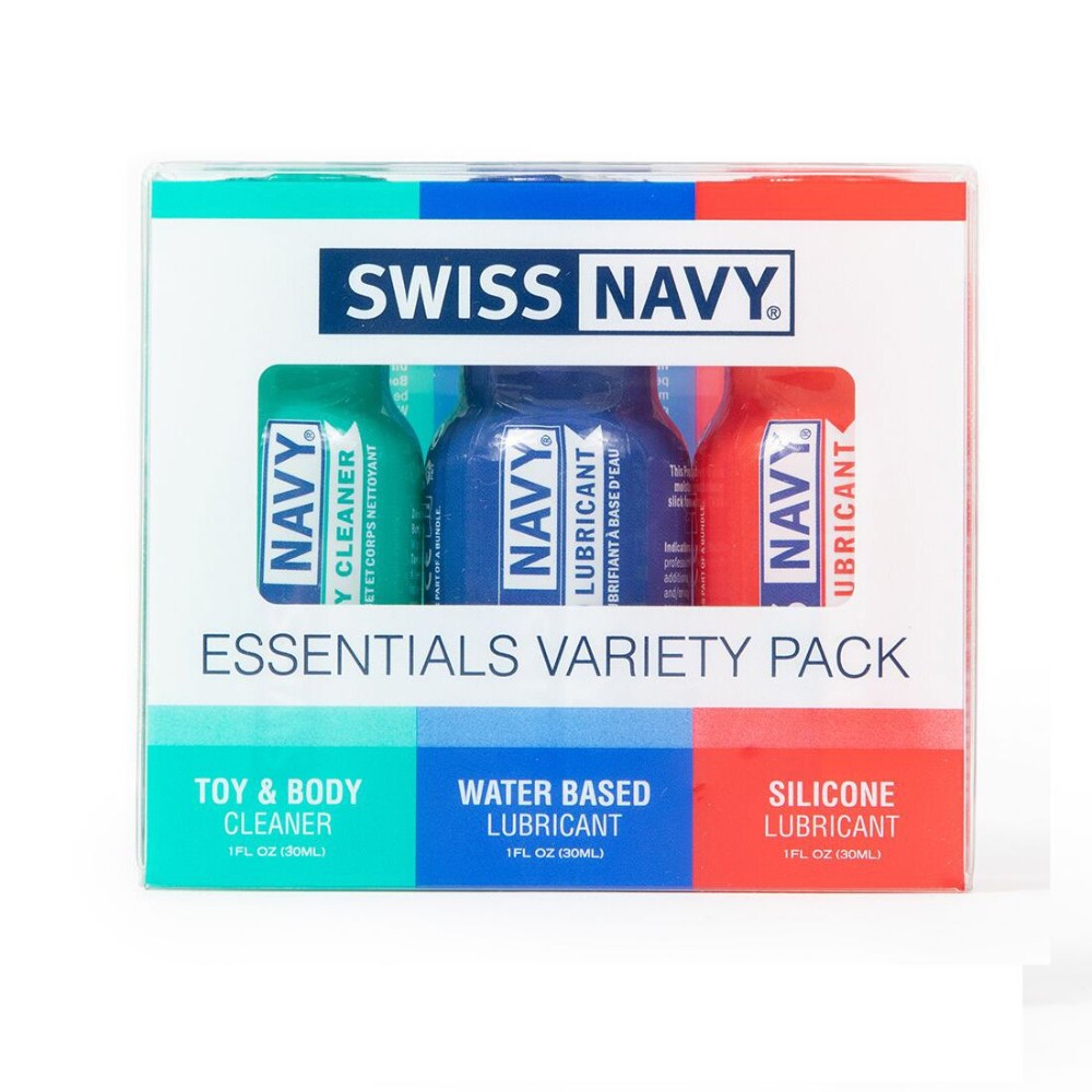 Набір Swiss Navy Essentials Variety Pack 3 х 30 мл - зображення 1